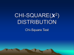 CHI-SQUARE(X2) DISTRIBUTION 11