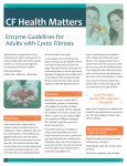 Enzymes - Cystic Fibrosis Canada