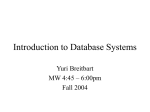 Introduction to Database Systems