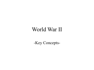 World War II and Post