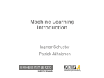 Machine Learning Introduction