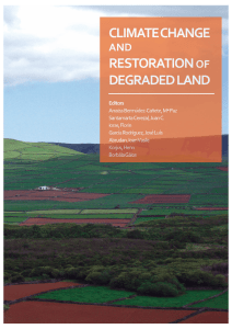 Climate Change and Restoration of Degraded Land