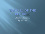 The Fall of the republic