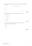 1. What is the sum of all coefficients when the following