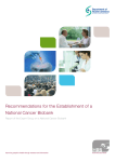 Recommendations for the Establishment of a National Cancer Biobank