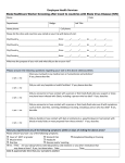 Ebola Employee Screening Form