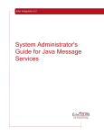 System Administrator`s Guide for Java Message Services