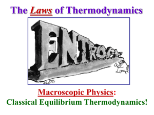 2 nd Law of Thermodynamics