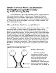 Radiation Retinopathy and Optic Neuropathy