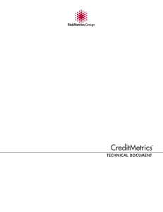 CreditMetrics™ — Technical Document