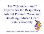 The “Thoracic Pump” Impetus for the Respiratory Arterial Pressure