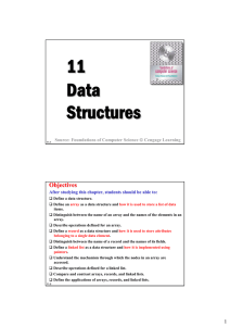 11 Data Structures