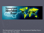 Kuo: HapMap project