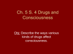 Ch. 5 S. 4 Drugs and Consciousness