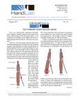 August, 2011 No. 15 THE STUBBORN FLEXOR POLLICIS LONGUS