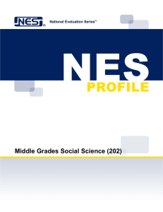 Middle Grades Social Science (202)