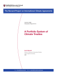 A Portfolio System of Climate Treaties
