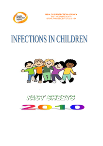 Control of Infections