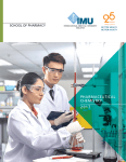 Pharmaceutical Chemistry - International Medical University