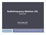 Radiofrequency Ablation 101