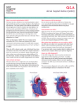 Q and A-ASD_V3.indd - Adult Congenital Heart Association