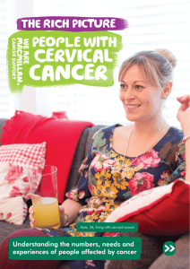 the rich picture on cervical cancer