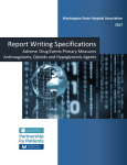 Report Writing Specifications Primary Measures 2017