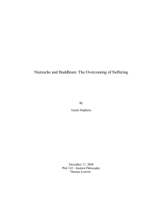 Nietzsche and The Four Noble Truths