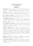 MATHEMATICS Set theory. The sets and the operations between