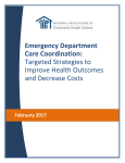 NEW! Emergency Department Care Coordination: Targeted