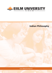 Indian Philosophy - EIILM University