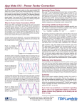 Power Factor Correction