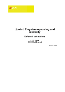 Upwind E-system upscaling and reliability