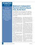 Medicare`s Independent Payment Advisory Board