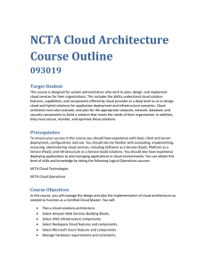 Core Responsibilities of a Cloud Architect