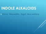 3-3.1 Indole Alkaloids