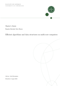 Efficient algorithms and data structures on multi