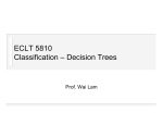 Classification and Decision Tree Induction