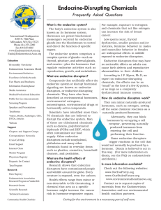 Endocrine-Disrupting Chemicals - The Endometriosis Association