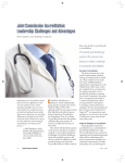 Joint Commission Accreditation: Leadership Challenges and