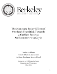 The Monetary Policy Effects of Sweden`s Transition Towards a