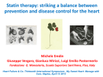 Statin therapy - Gastaldi Congressi