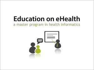 education on eHealth