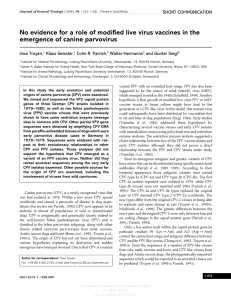 No evidence for a role of modified live virus vaccines in the