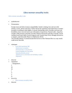 Libra woman sexuality traits