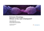 Immuno-Oncology – Where is the next Checkpoint?