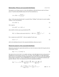 Relationship of Poisson and exponential distributions Memoryless