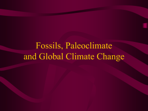 Cenozoic Climate Change