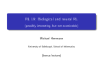 RL 19 - School of Informatics