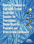 Adapting Standards of Care Under Extreme Conditions